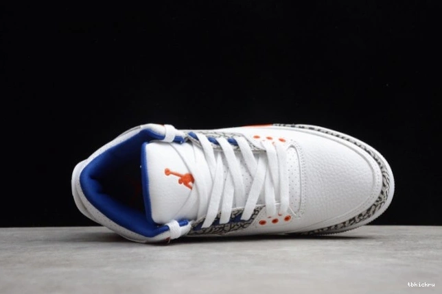 Cheap TBkick 'Knicks Jordan 3 Rivals' Retro 136064-148 Air 0713